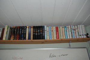 Just the novels. I've not included all the foreign ones!