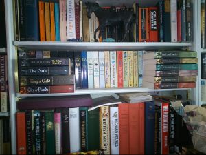 Life is not all hardback editions! Here are the paperbacks. Some in two editions now.