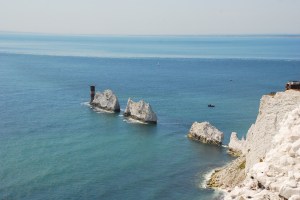 Westernmost point of the Isle of Wight - the Needles