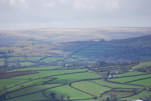 View back to the moors