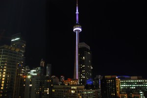 A view of the CN Tower