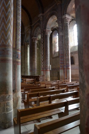 Inside the Church of Notre Dame, Poitiers
