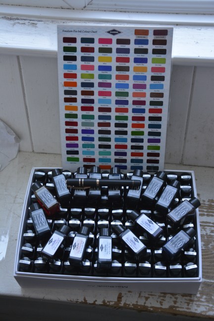 Look at all those luscious inks!