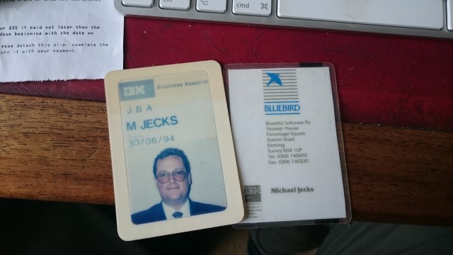 These two were competitors. Bluebird went first, so I went to JBA. Mistake!