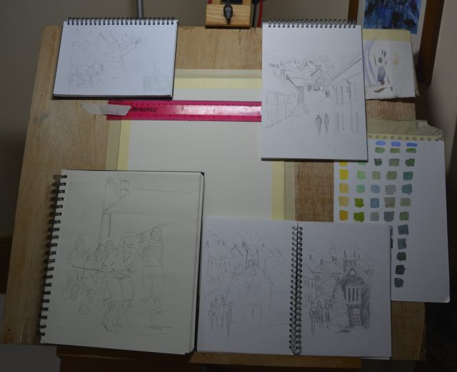 Planning Christmas card layout